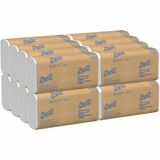 Scott Multifold Paper Towels with Absorbency Pockets - 9.2" x 9.4" - White - Paper - 250 Per Pack - 16 / Carton