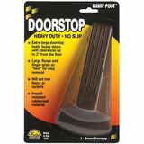 MAS00964 - Giant Foot Doorstop, Brown
