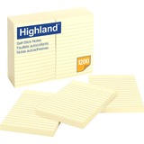Highland+Self-sticking+Lined+Notepads