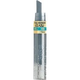 Pentel Super Hi-Polymer Leads - 0.7 mmMedium Point - HB - Black - 12 / Tube