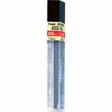 Pentel Super Hi-Polymer Leads - 0.5 mmFine Point - HB - Black - 12 / Tube