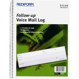 RED51114 - Rediform Follow-Up Voice Mail Log Book