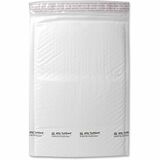 Sealed Air Tuffgard Premium Cushioned Mailers - Bubble - #5 - 10 1/2" Width x 16" Length - Peel & Seal - Poly - 25 / Carton - White