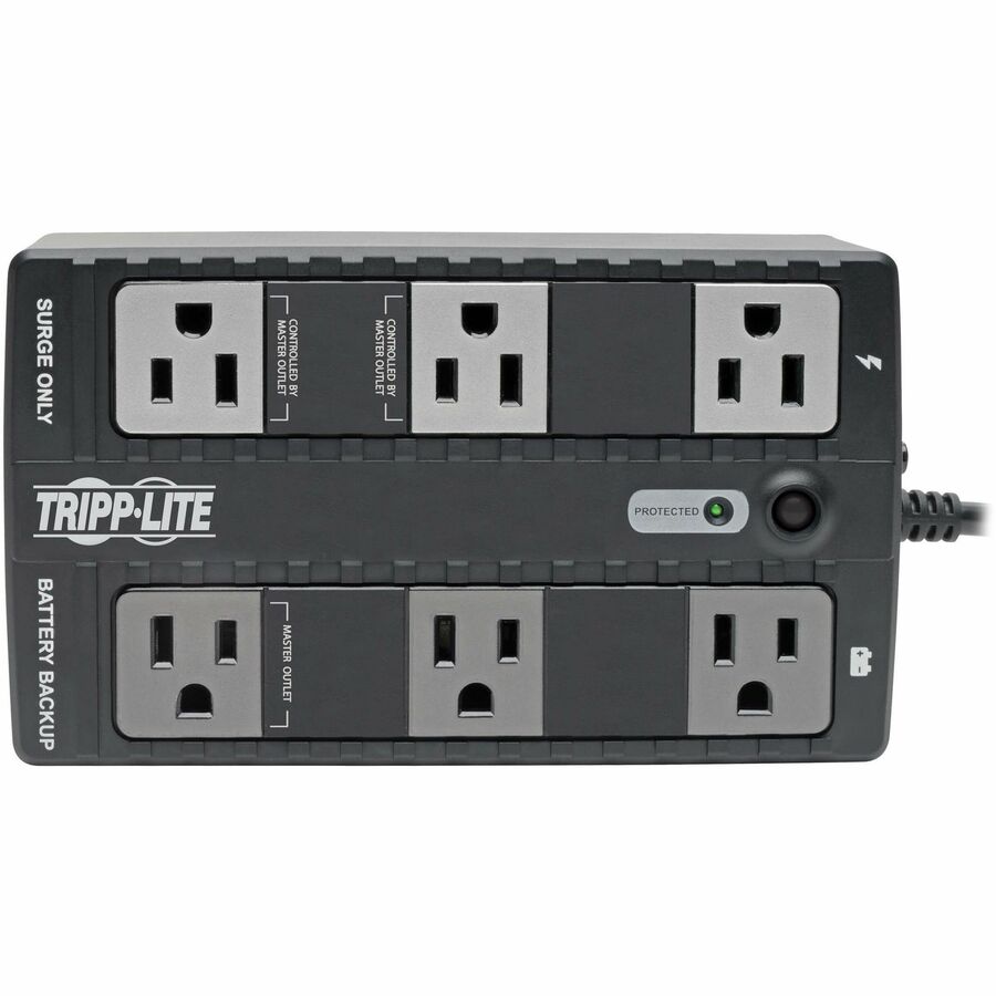 Tripp Lite by Eaton UPS 350VA 210W Standby UPS - 6 NEMA 5-15R Outlets 120V 50/60 Hz 5-15P Plug ENERGY STAR Desktop/Wall