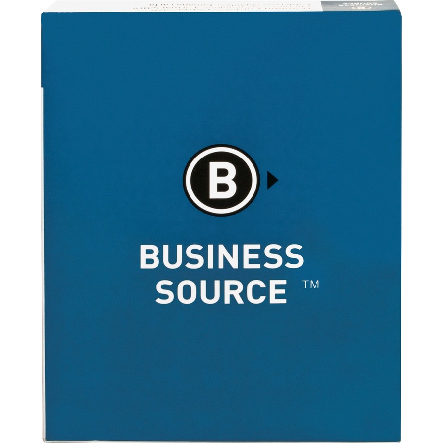 Picture of Business Source 1/5 Tab Cut Letter Recycled Hanging Folder