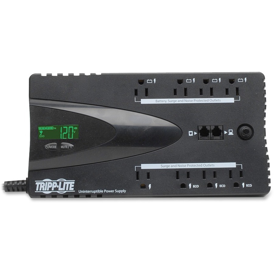 Tripp Lite by Eaton UPS 650VA 325W Eco Green Battery Backup LCD 120V Standby UPS USB