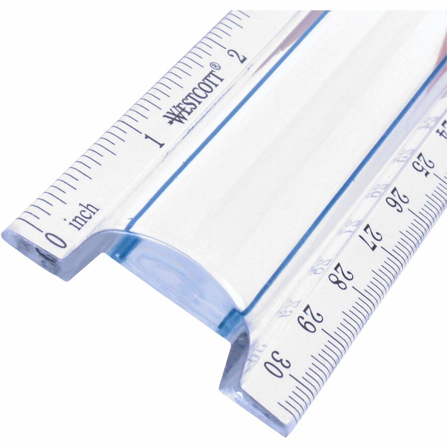 Westcott Stainless Steel Rulers - 18 Length 1 Width - ACM10417BX