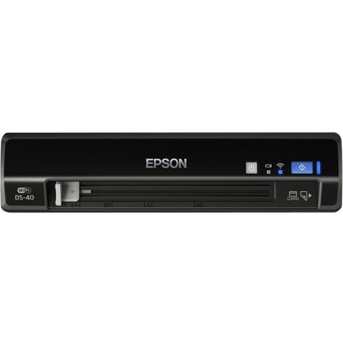 Epson WorkForce DS-40 Sheetfed Scanner - 600 dpi Optical - 48-bit Color - 16-bit Grayscale - USB
