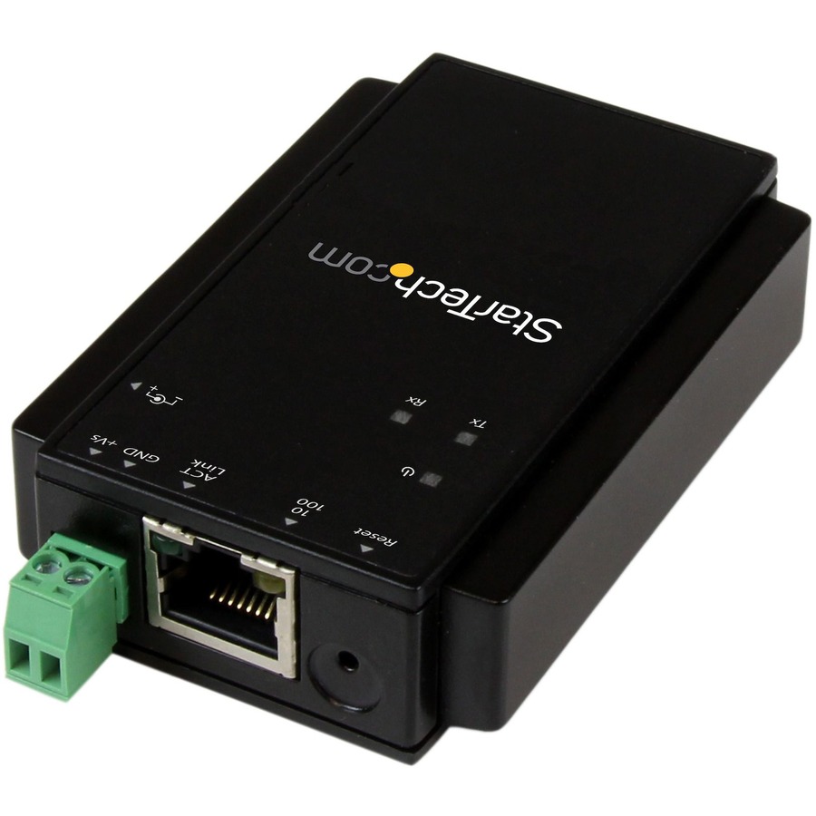 StarTech.com 1 Port RS-232 Serial to IP Ethernet Device Server - DIN Rail Mountable