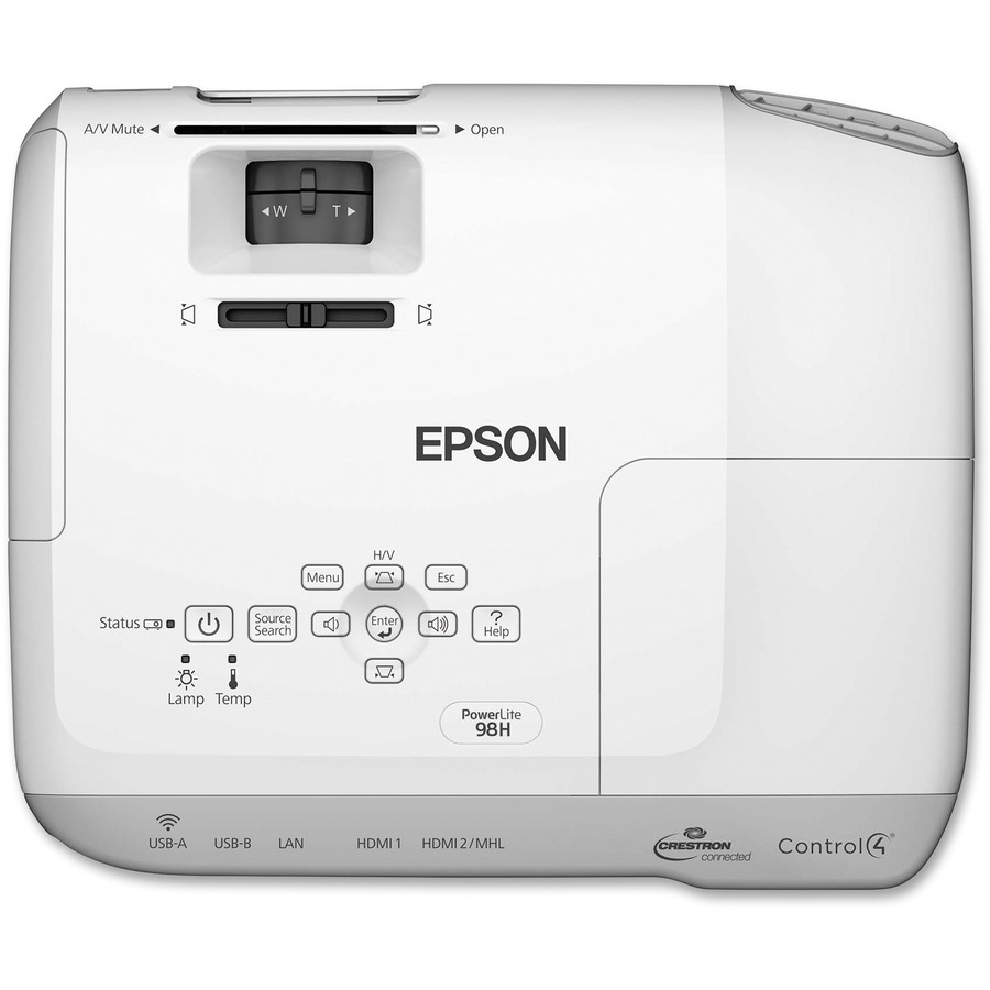 Epson PowerLite 98H LCD Projector - 4:3 - White