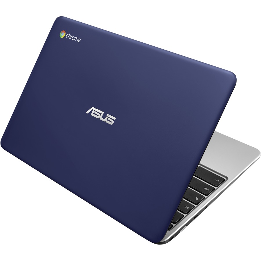 Asus Chromebook C201 C201PA-DS02 11.6" Chromebook - 1366 x 768 - ARM Cortex A17 Quad-core (4 Core) 1.80 GHz - 4 GB Total RAM - 16 GB SSD - Navy Blue