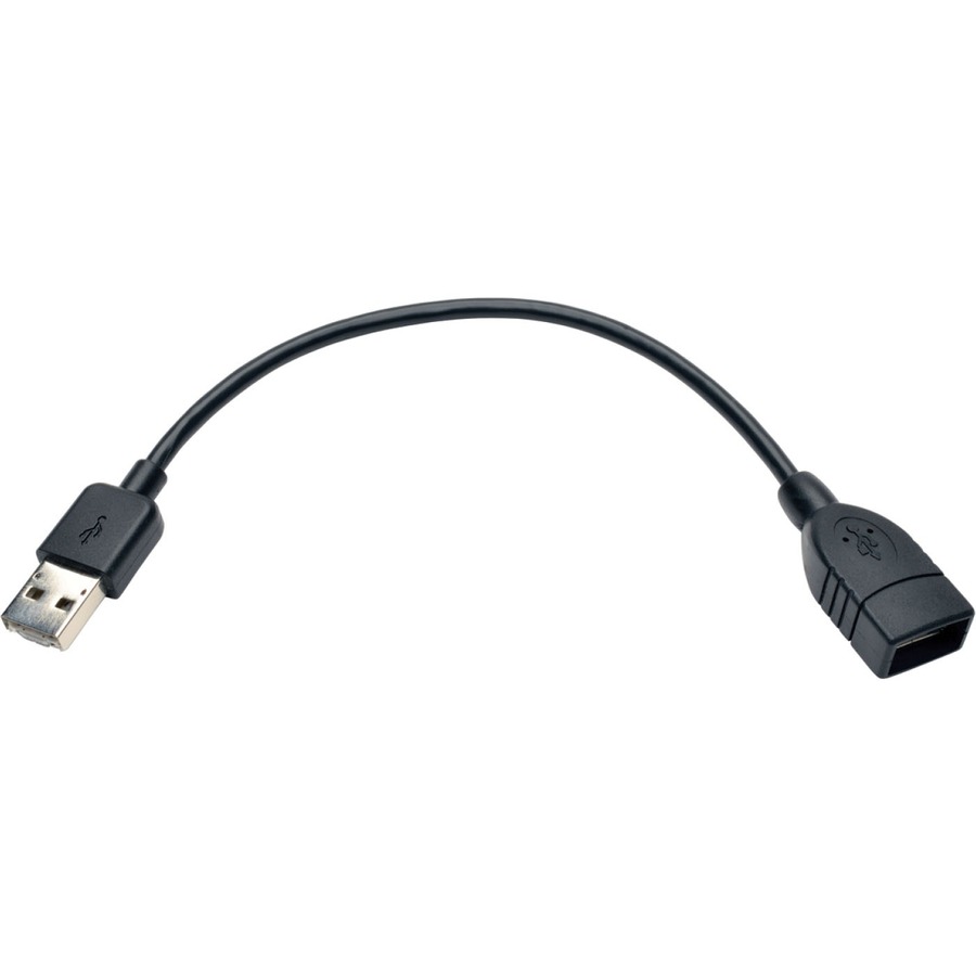 Tripp Lite by Eaton USB 2.0 OTG Cable with 2-in-1 Connector - Combo A Male + Micro-B Male to A Female 6-in. (15.24 cm)