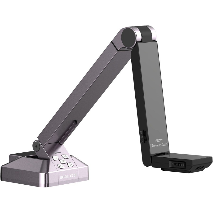 HoverCam Solo 5 Document Camera - 5 Megapixel - 0.25" CMOS - 12x Optical Zoom - 16x Digital Zoom