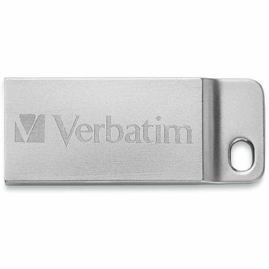Verbatim 32GB Metal Executive USB Flash Drive - Silver