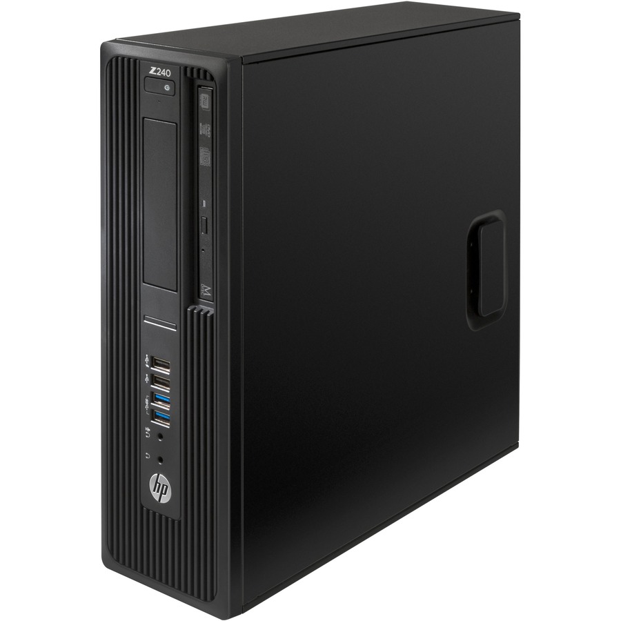 HP Z240 Workstation - 1 x Intel Core i7 Quad-core (4 Core) i7-6700 3.40 GHz - 8 GB DDR4 SDRAM RAM - 1 TB HDD - Small Form Factor - Black