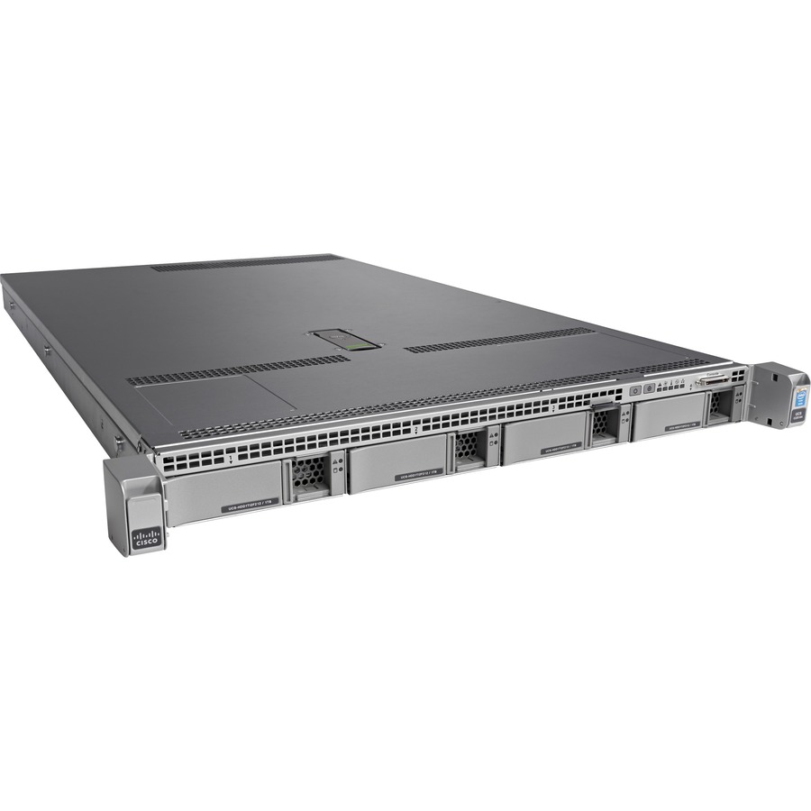Cisco C220 M4 1U Rack Server - 2 Xeon E5-2630 v4 2.20 GHz - 64 GB RAM - Serial ATA/600 Controller