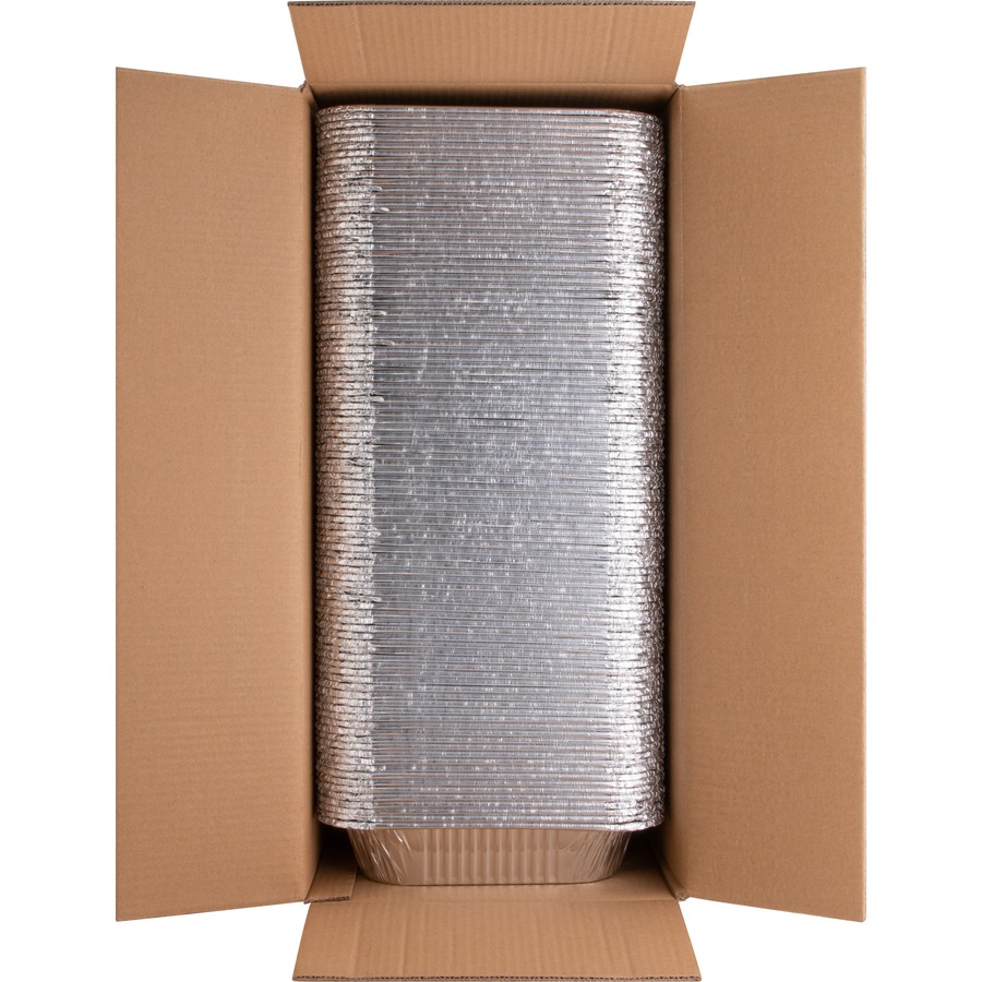 Qorpak Disposable Aluminum Moisture Balance Pans Dia.: 5 in. (127mm);  Depth
