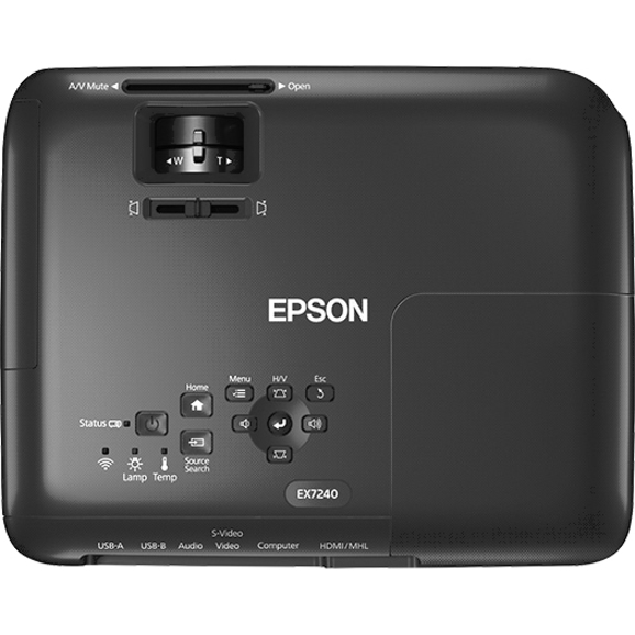 Epson EX7240 LCD Projector - 16:10 - Refurbished
