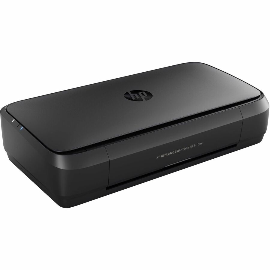 HP Officejet 250 Wireless Inkjet Multifunction Printer-Color-Copier/Scanner-20 ppm Mono/19 ppm Color Print-4800x1200 Print-Manual Duplex Print-500 Pages Monthly-50 sheets Input-Color Scanner-600 Optical Scan-Wireless LAN