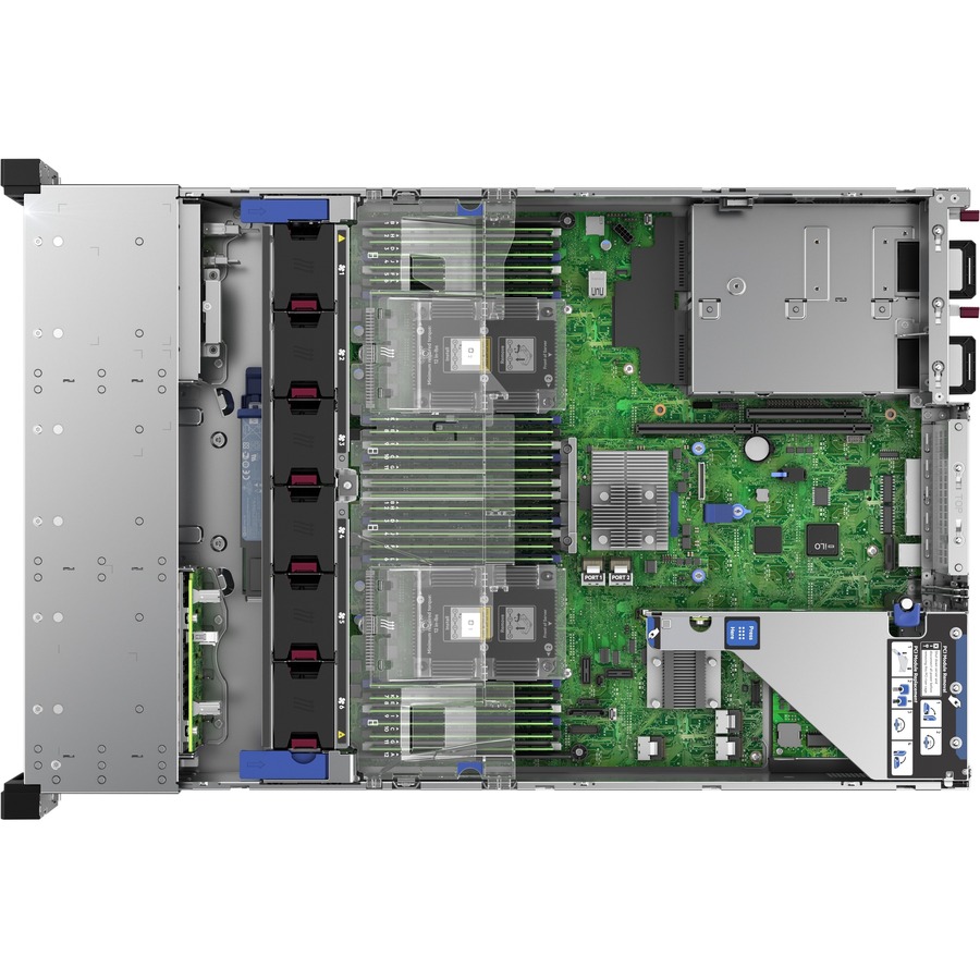HPE ProLiant DL380 G10 2U Rack Server - 2 x Intel Xeon Gold 5118 2.30 GHz - 64 GB RAM - 12Gb/s SAS Controller