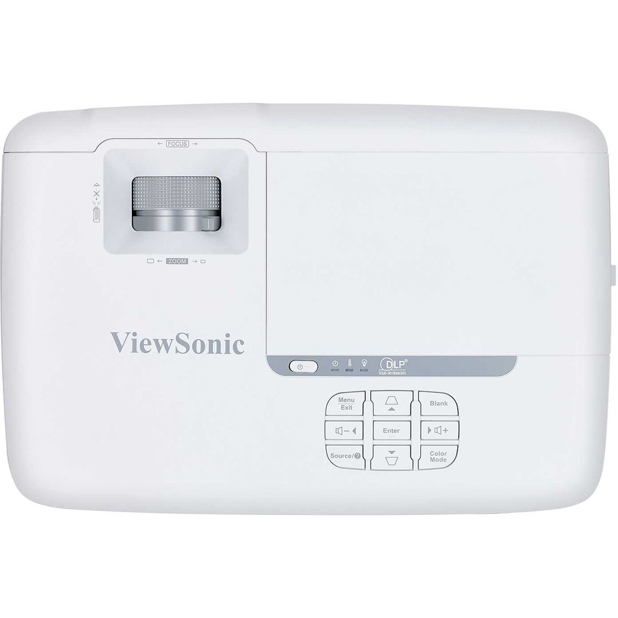 ViewSonic 1080p Projector with RGBRGB Rec 709 DLP 3D Dual HDMI 22,000:1 Contrast and Low Input Lag for Home Theater and Gaming (PX725HD)