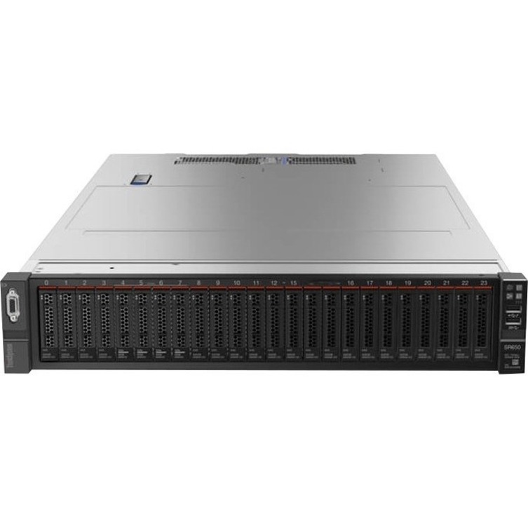 Lenovo ThinkSystem SR650 7X06A0FHNA 2U Rack Server - 1 x Intel Xeon Silver 4208 2.10 GHz - 16 GB RAM - Serial ATA/600 Controller