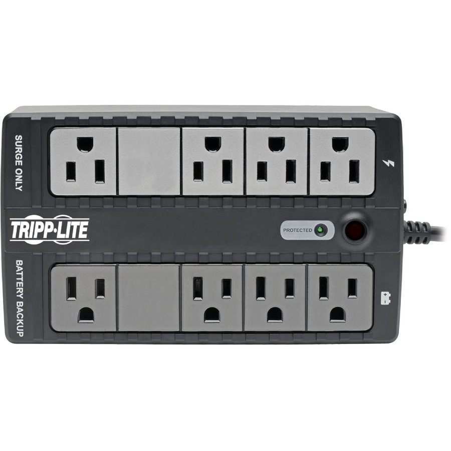 Tripp Lite by Eaton UPS Standby UPS 450VA 255W - 8 5-15R Outlets 120V 50/60 Hz 5-15P Plug Desktop/Wall Mount
