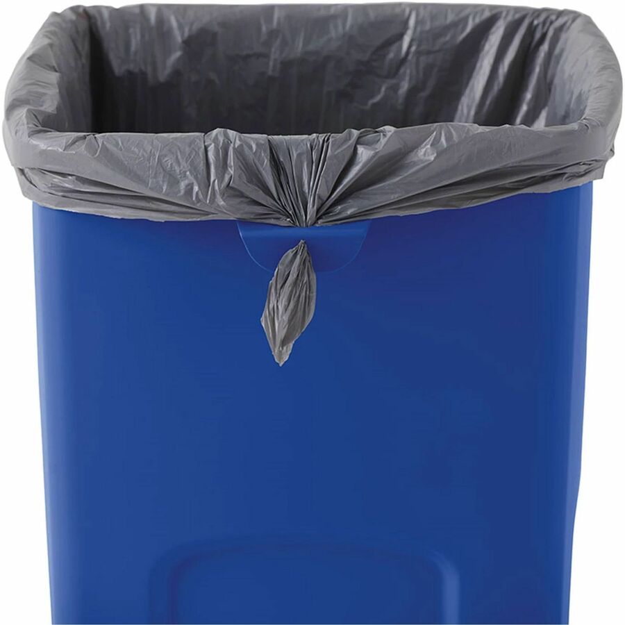 Rubbermaid Untouchable 23-Gallon Square Recycling Container