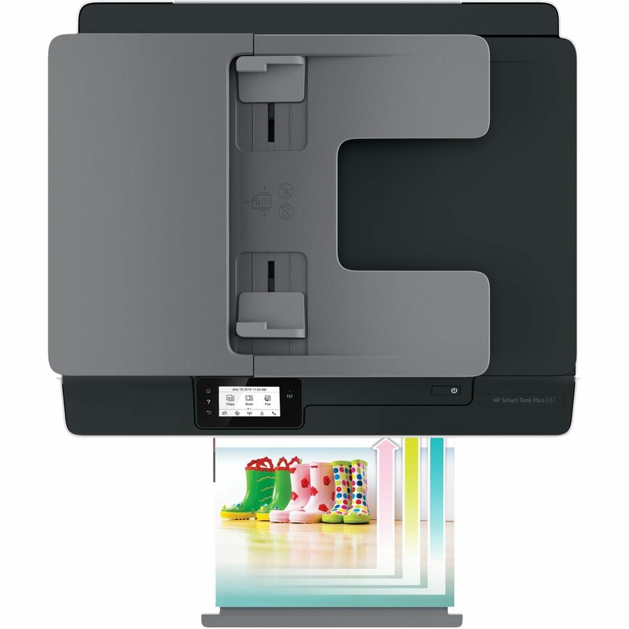 HP 651 Wired & Wireless Smart Tank Plus Inkjet Multifunction Printer - Color