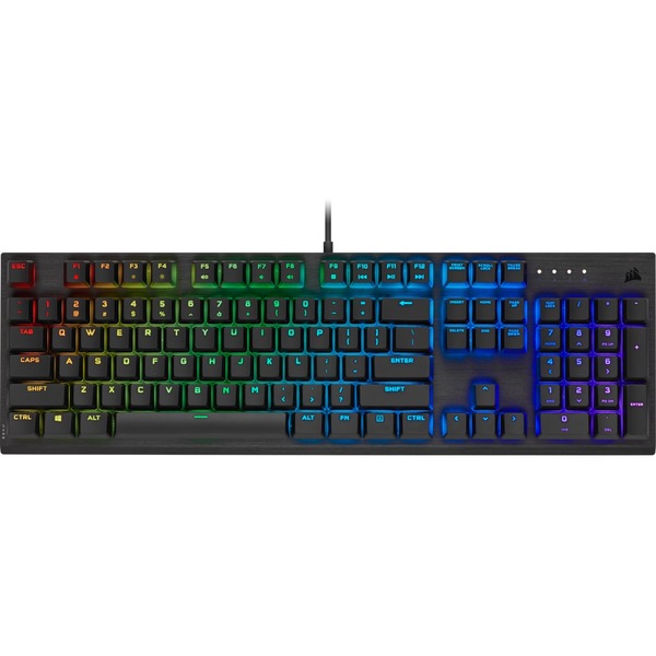 CORSAIR K60 RGB PRO Mechanical Gaming Keyboard - Cherry Viola Switch