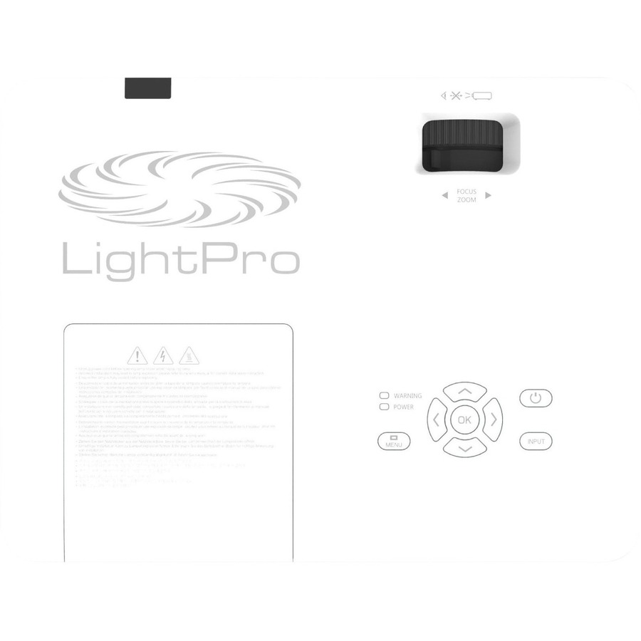 InFocus - Light Pro - Advanced 3LCD Series - IN1036 - 3LCD Projector - WXGA - 1280x800 - 16:10