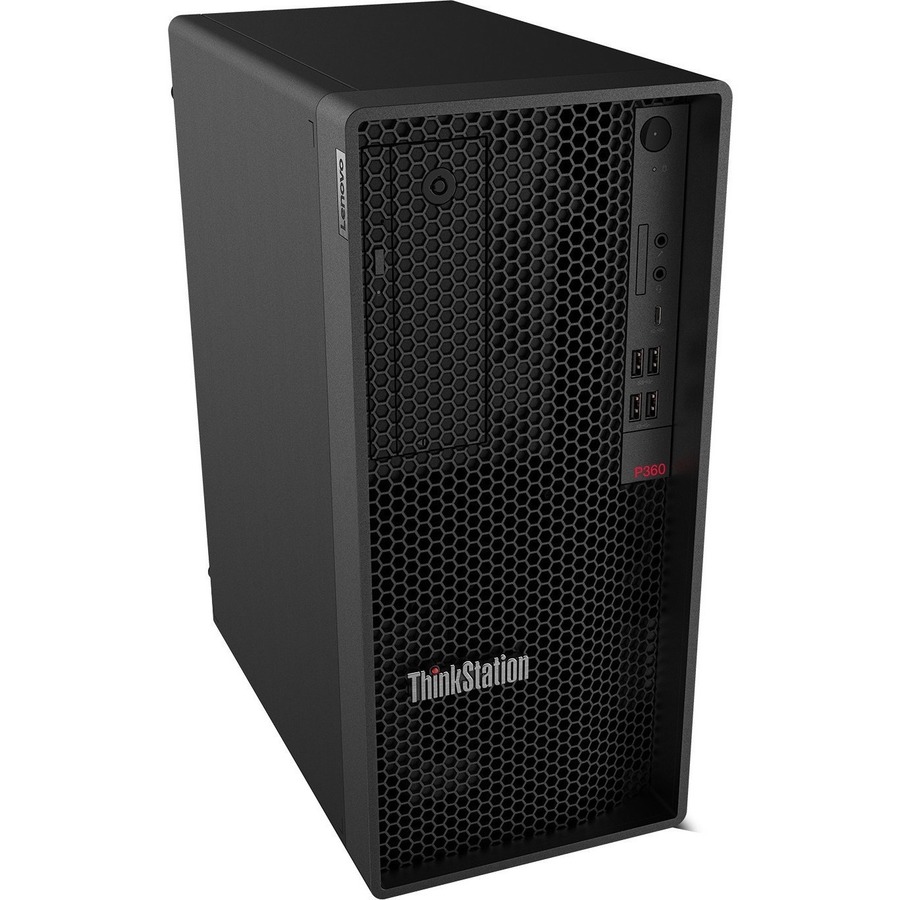 Lenovo ThinkStation P360 30FM002HUS Workstation - 1 x Intel Core i7 Dodeca-core (12 Core) i7-12700 12th Gen - 16 GB DDR5 SDRAM RAM - 512 GB SSD - Tower