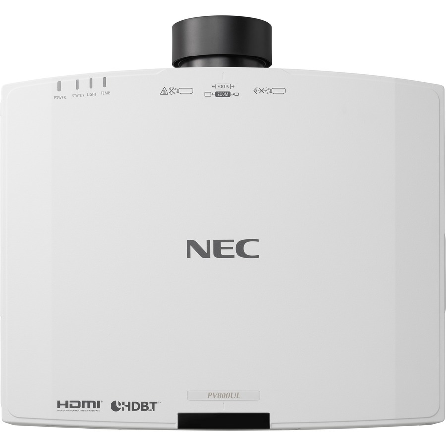 NEC Display PV710UL-W1-13 Ultra Short Throw LCD Projector - 16:10 - Ceiling Mountable - White