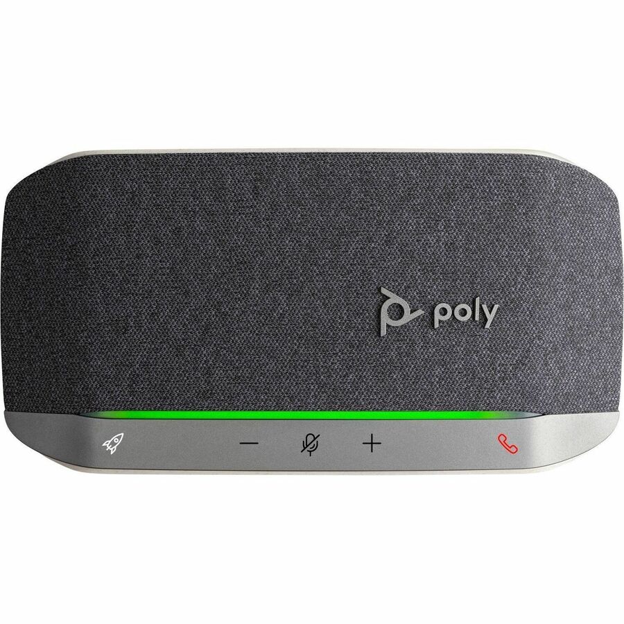 Poly Sync 20 USB-C Speakerphone - USB - Microphone - Battery - Black