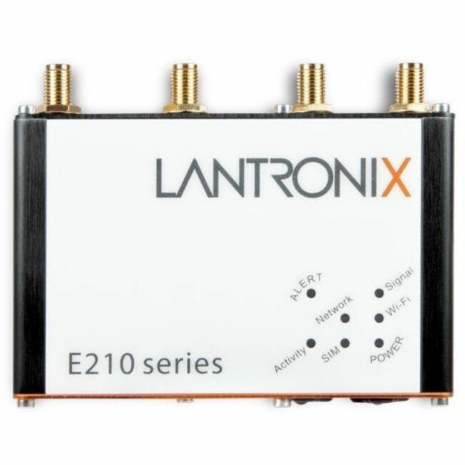Lantronix E213 Global LTE M Router with dual SIM, Ethernet, Wi-Fi 4, serial and I/O interfaces