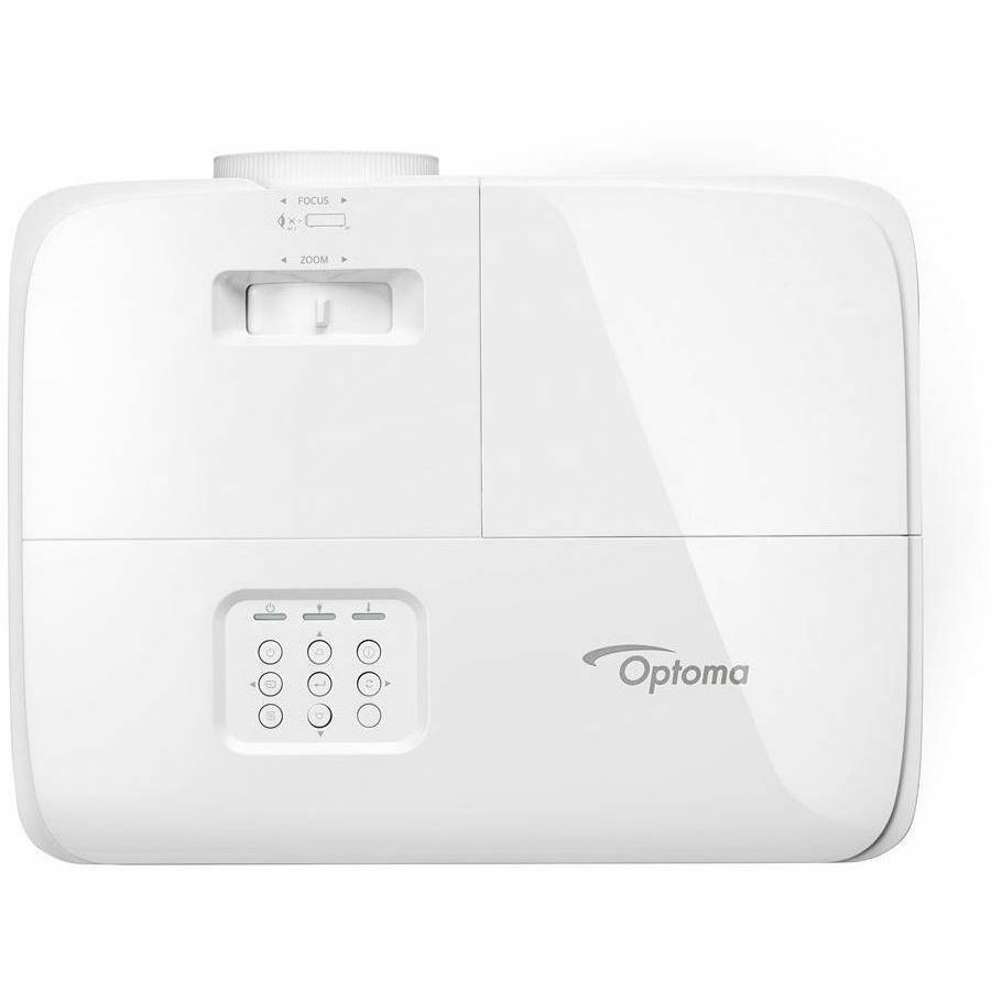 Optoma 3D DLP Projector - White - Front - 22,000:1 - 4000 lm - USB