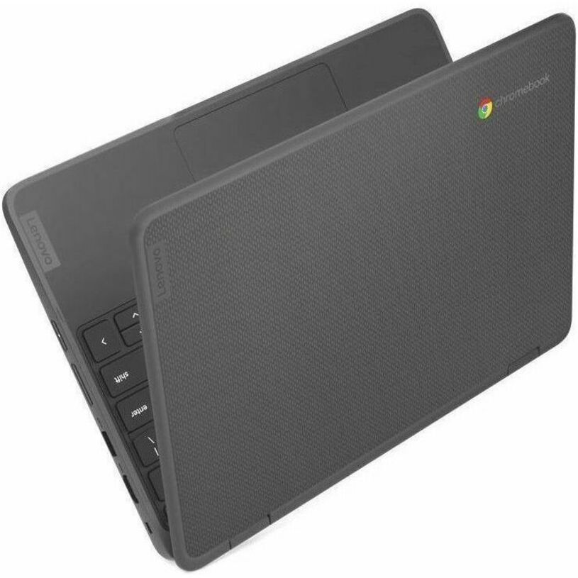 Lenovo 300e Yoga Chromebook Gen 4 82W2000AUS 11.6" Touchscreen Convertible 2 in 1 Chromebook - HD - 60 Hz - Octa-core (ARM Cortex A76 + Cortex A55) - 4 GB - 32 GB Flash Memory - English Keyboard - Graphite Gray