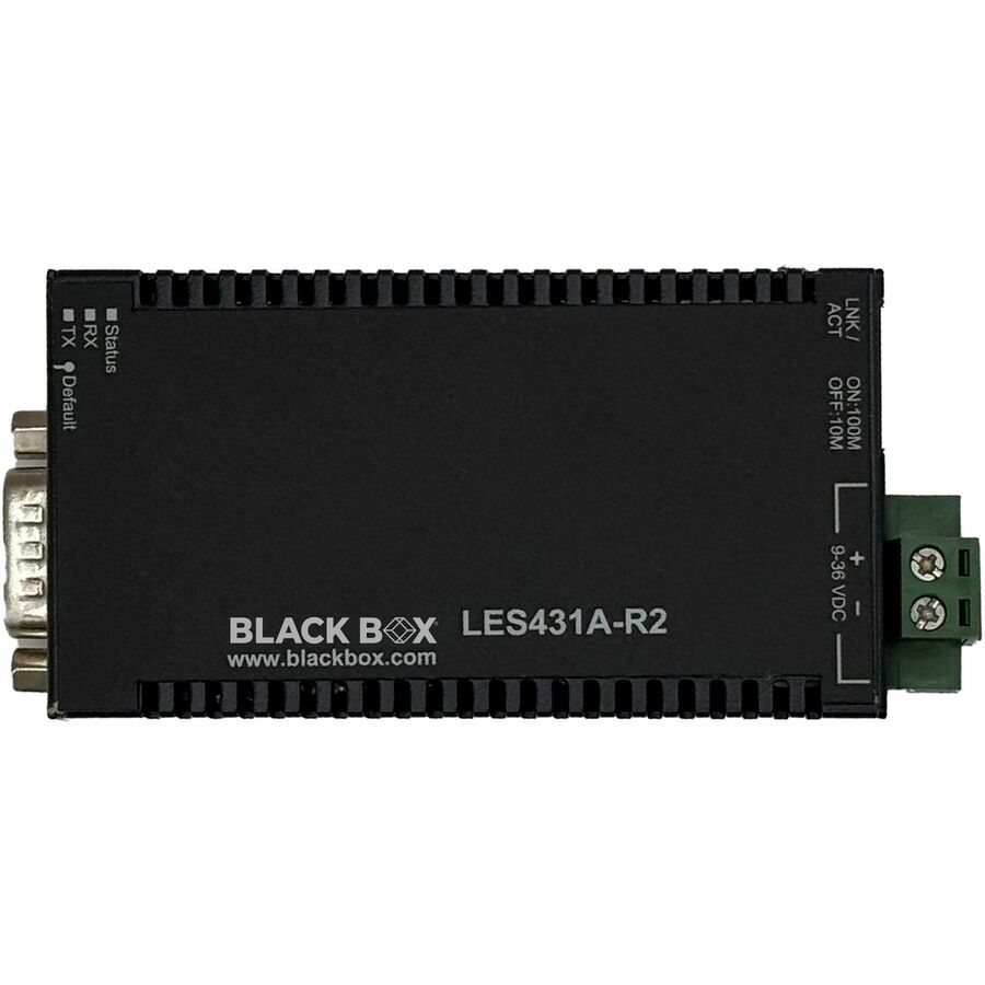 Black Box LES400 Series Industrial Serial Modbus Device Server - 1-Port