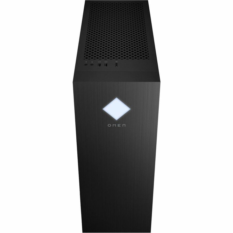 HP OMEN 25L GT15-1000i GT15-1009 Gaming Desktop Computer - Intel Core i7 13th Gen i7-13700F - 32 GB - 1 TB SSD - Tower - Black - Refurbished