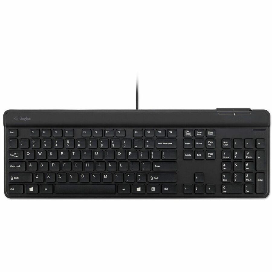 Kensington KB201C Simple Solutions Wired Keyboard with Smart Card