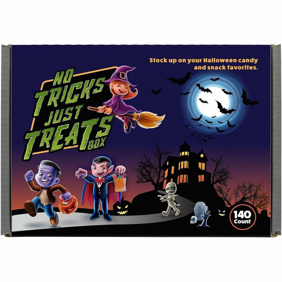 Green Rabbit Halloween Candy Box - Assorted - 140 /Bag - 1 / Carton