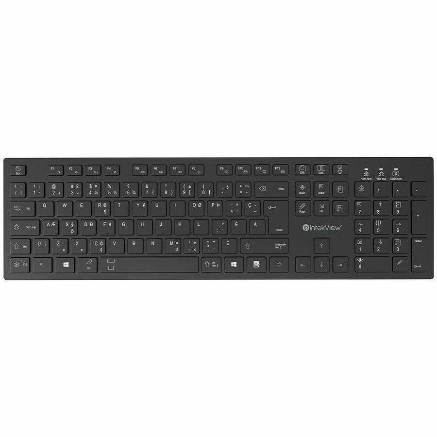 Intekview Wireless Normalized French Canadian Keyboard CAN/CSA