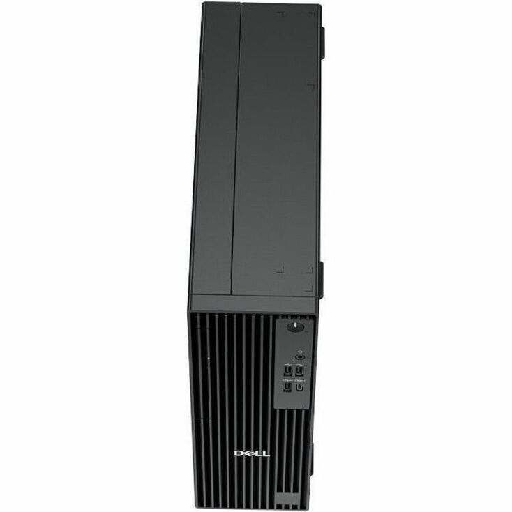 Dell Pro Slim QCS1255 Desktop Computer - AMD Ryzen 5 8500G - 16 GB - 512 GB PCI Express NVMe 4.0 SSD - Slim PC - Standard Black