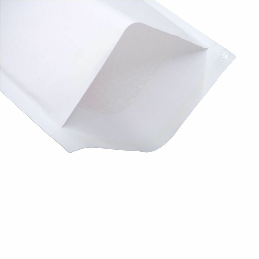 Lindenmeyr Explorer Self-Seal Paper Bubble Mailers - Bubble/Shipping - #3 - 8 1/2" Width x 14 1/2" Length - Self-sealing - White - Paper - 100 / Carton - Kennedy Office