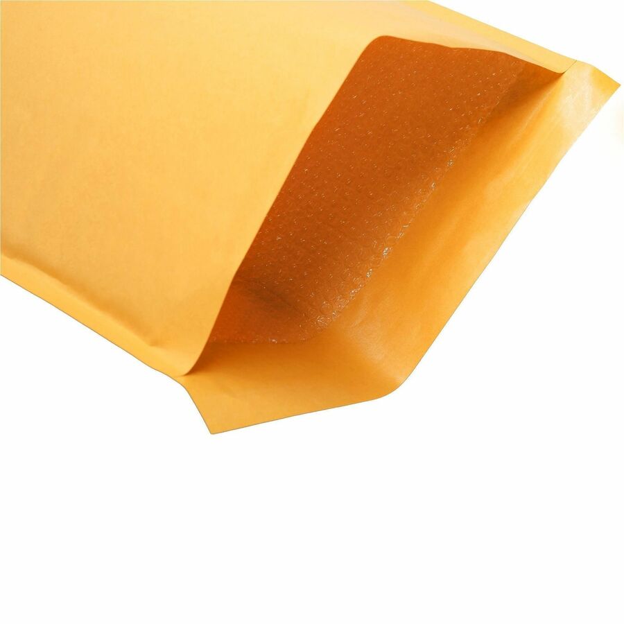 Lindenmeyr Explorer Kraft Self-Seal Bubble Mailers - Bubble/Shipping - #7 - 14 1/4" Width x 20" Length - Self-sealing - Kraft - Kraft - 50 / Carton - Kennedy Office