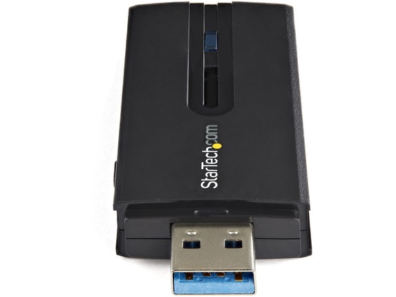Image for StarTech.com USB 3.0 AC1200 Dual Band Wireless-AC Network Adapter - 802.11ac WiFi Adapter - Add dual-band Wireless-AC connectivi from HP2BFED