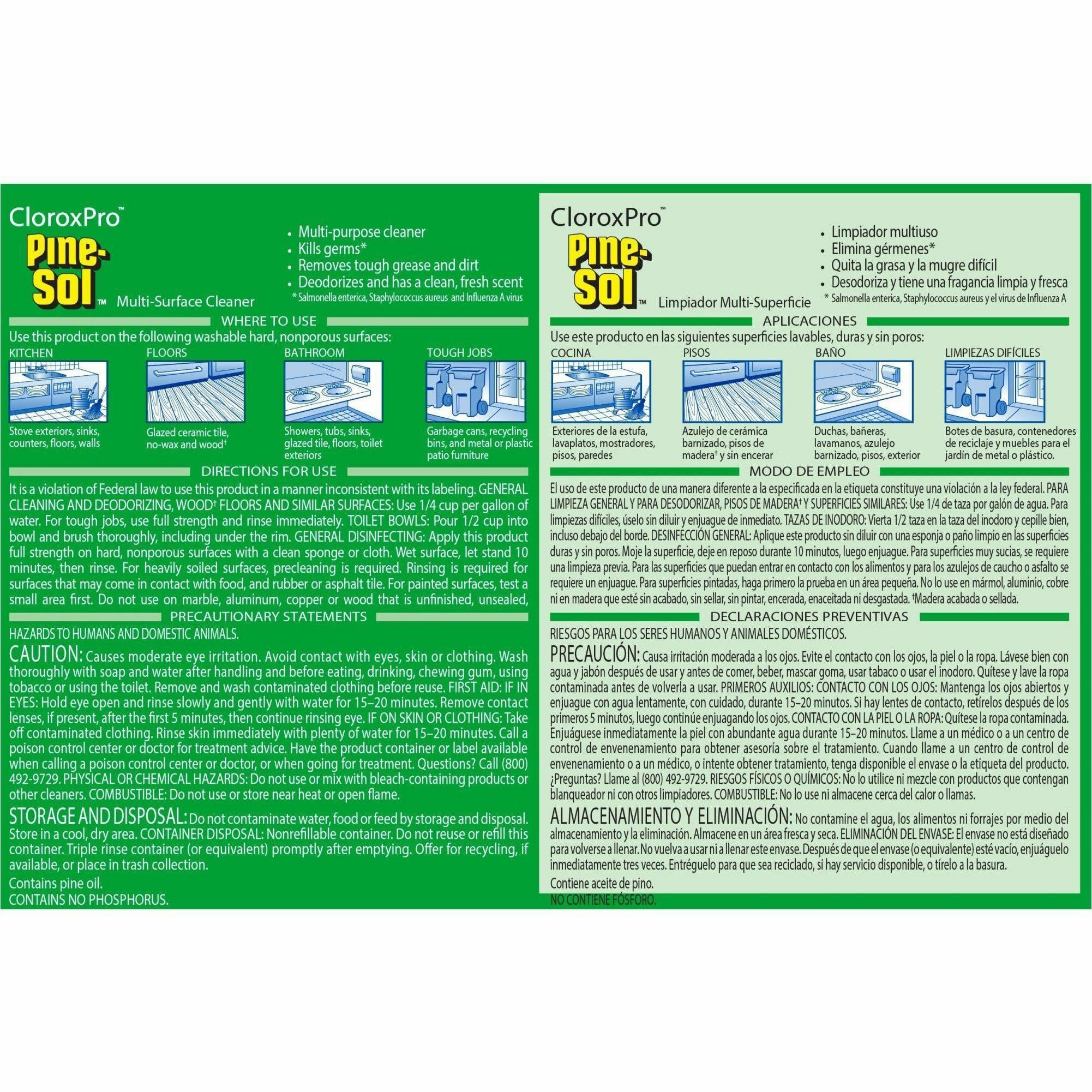 CloroxPro™ PineSol MultiSurface Cleaner GOS