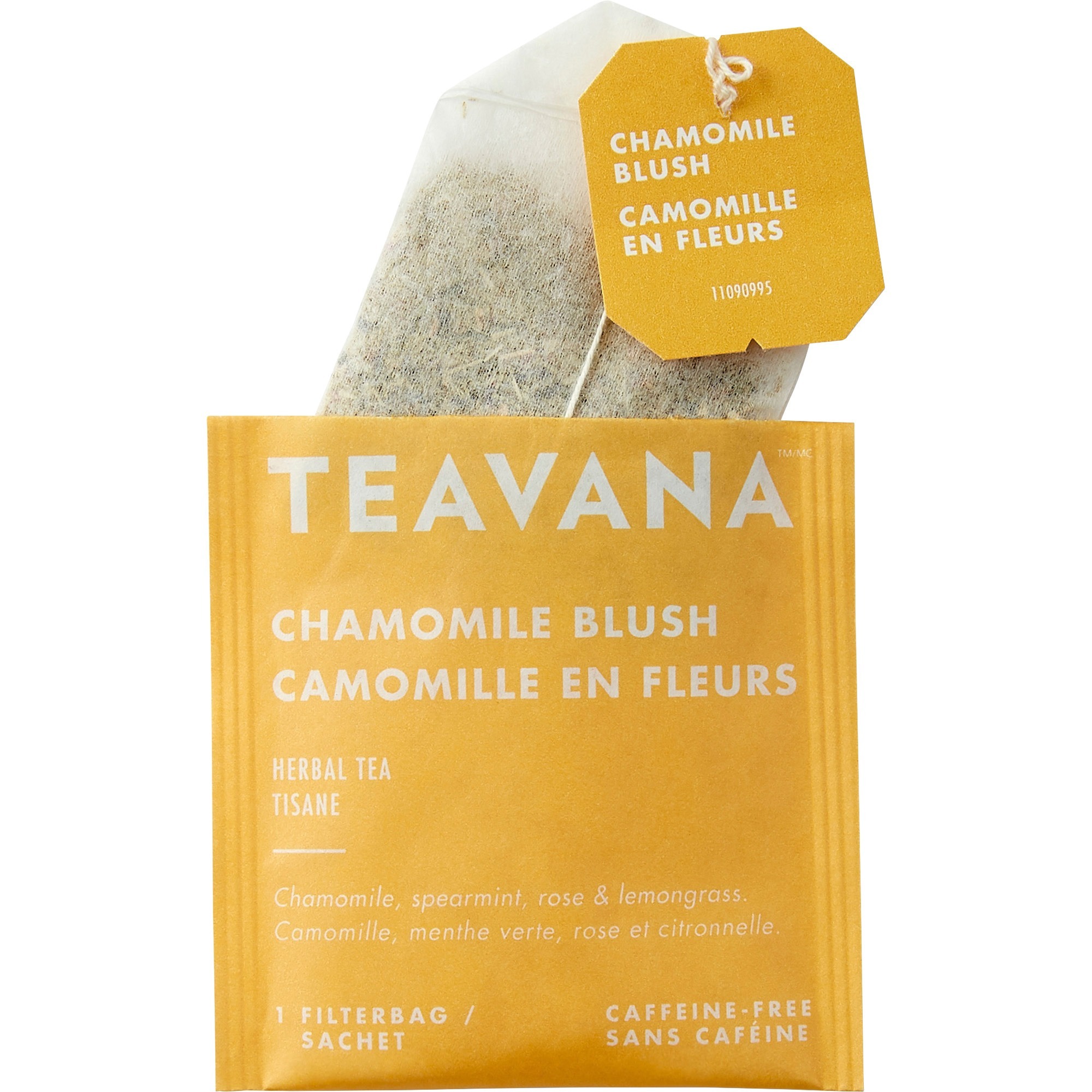 Teavana Chamomile Blush Herbal Tea Bag LB Office