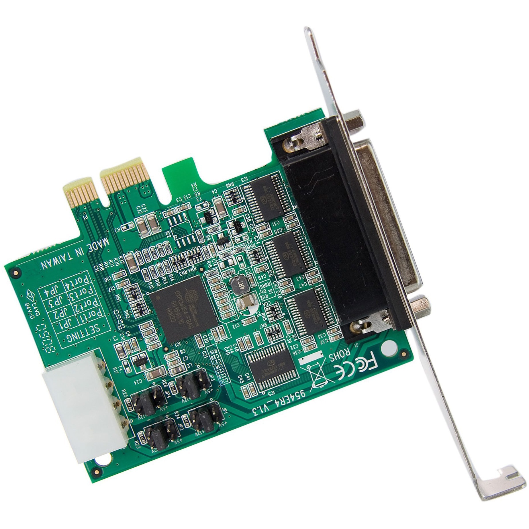 StarTech 2-Port RS232 Serial Adapter Card PCI-e X1 - PEX2S553