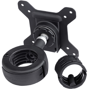 ATDEC DISPLAY VESA HEAD FOR ATDEC SD-DP POLES - 1.65IN AND 2IN DIAMETER - TOOL-L — top view
